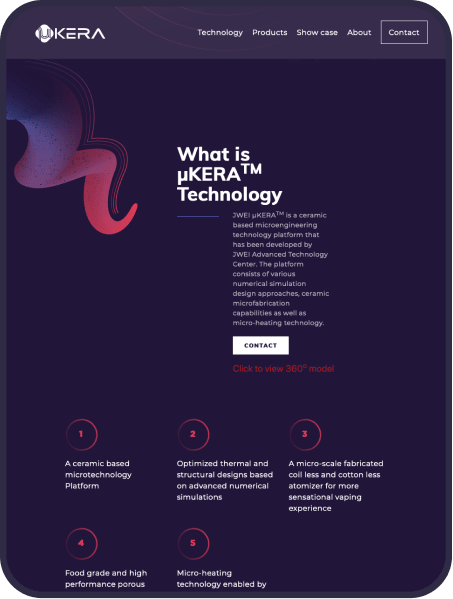 µKERA, Designed and Developed by Ester Digital