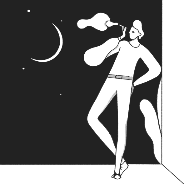 Black and white, Designed and Developed by Ester Digital