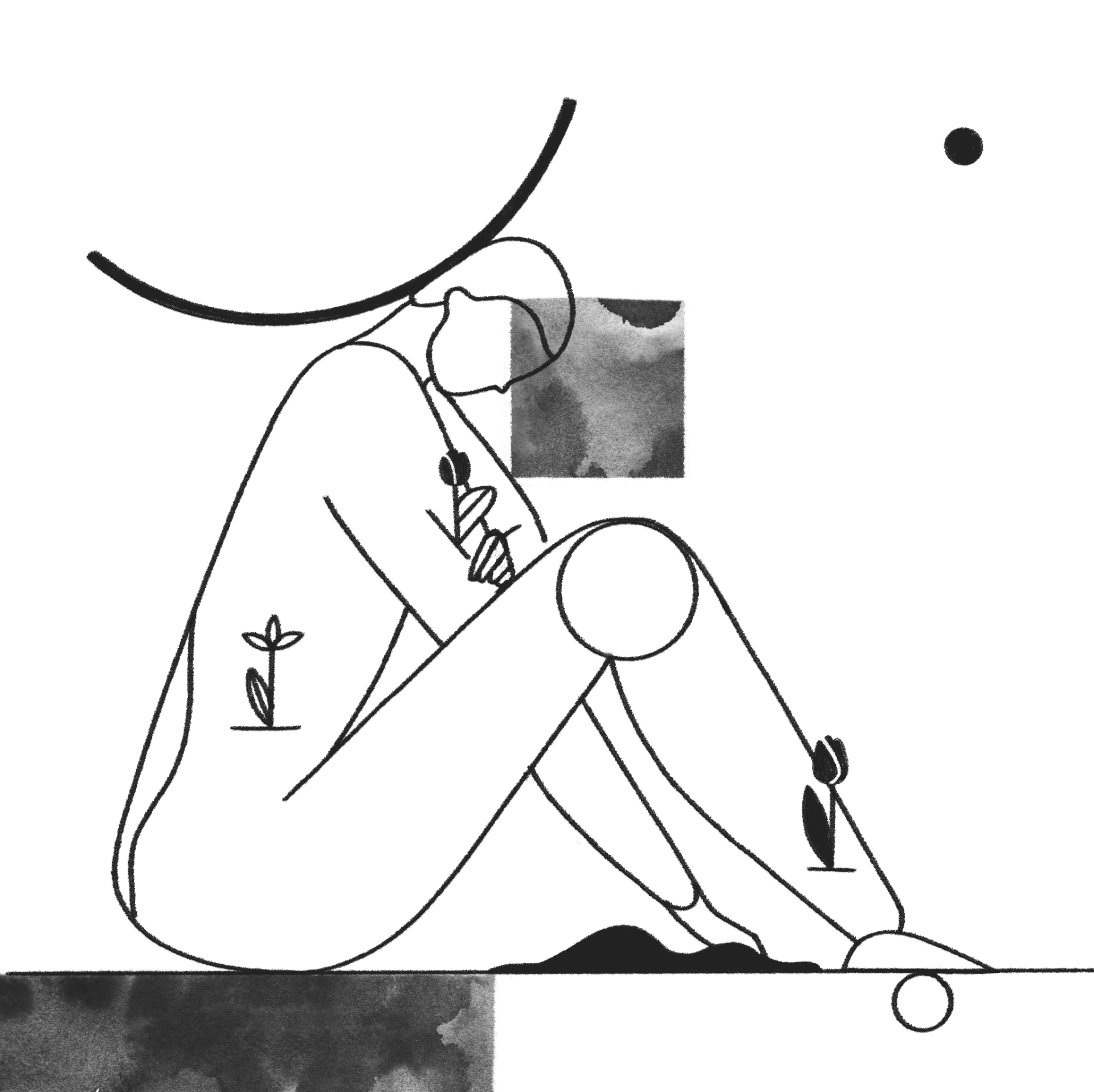 Black and white, Designed and Developed by Ester Digital