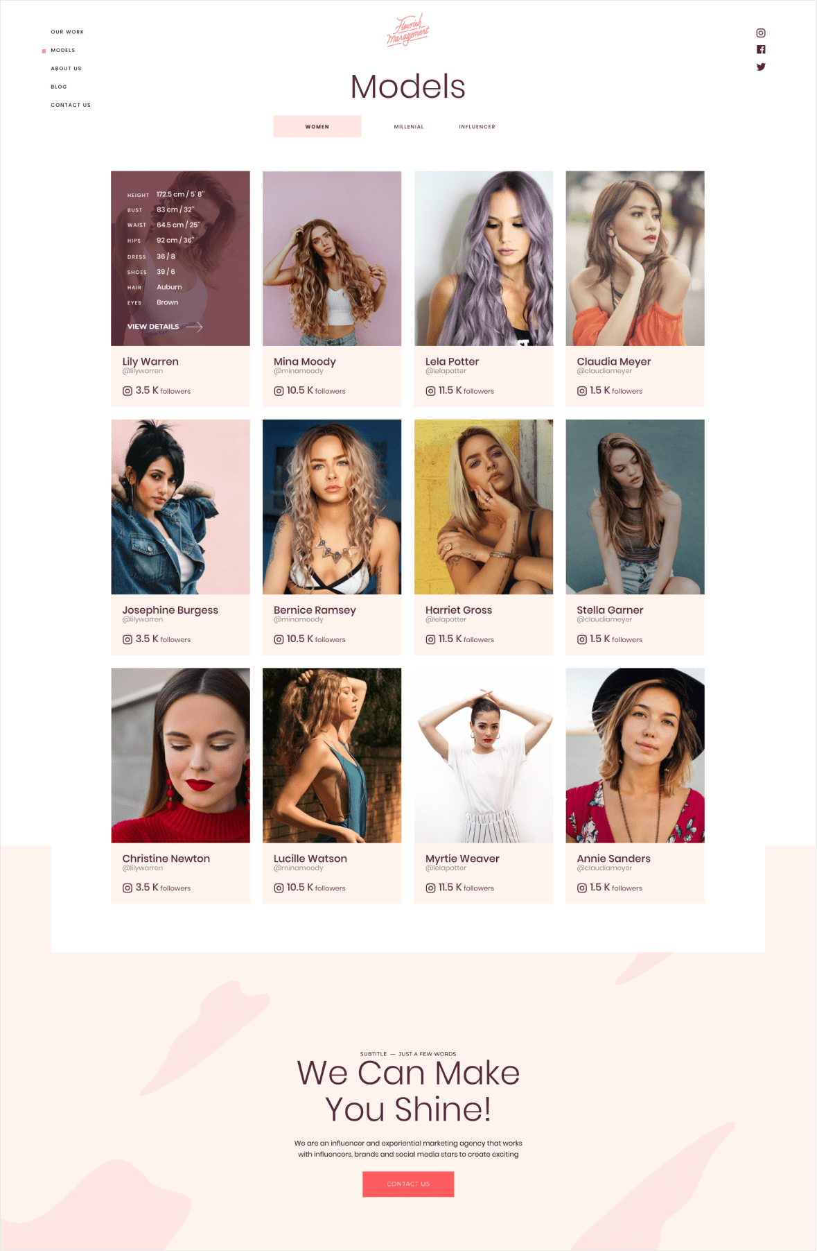 Flourish Management, Designed and Developed by Ester Digital