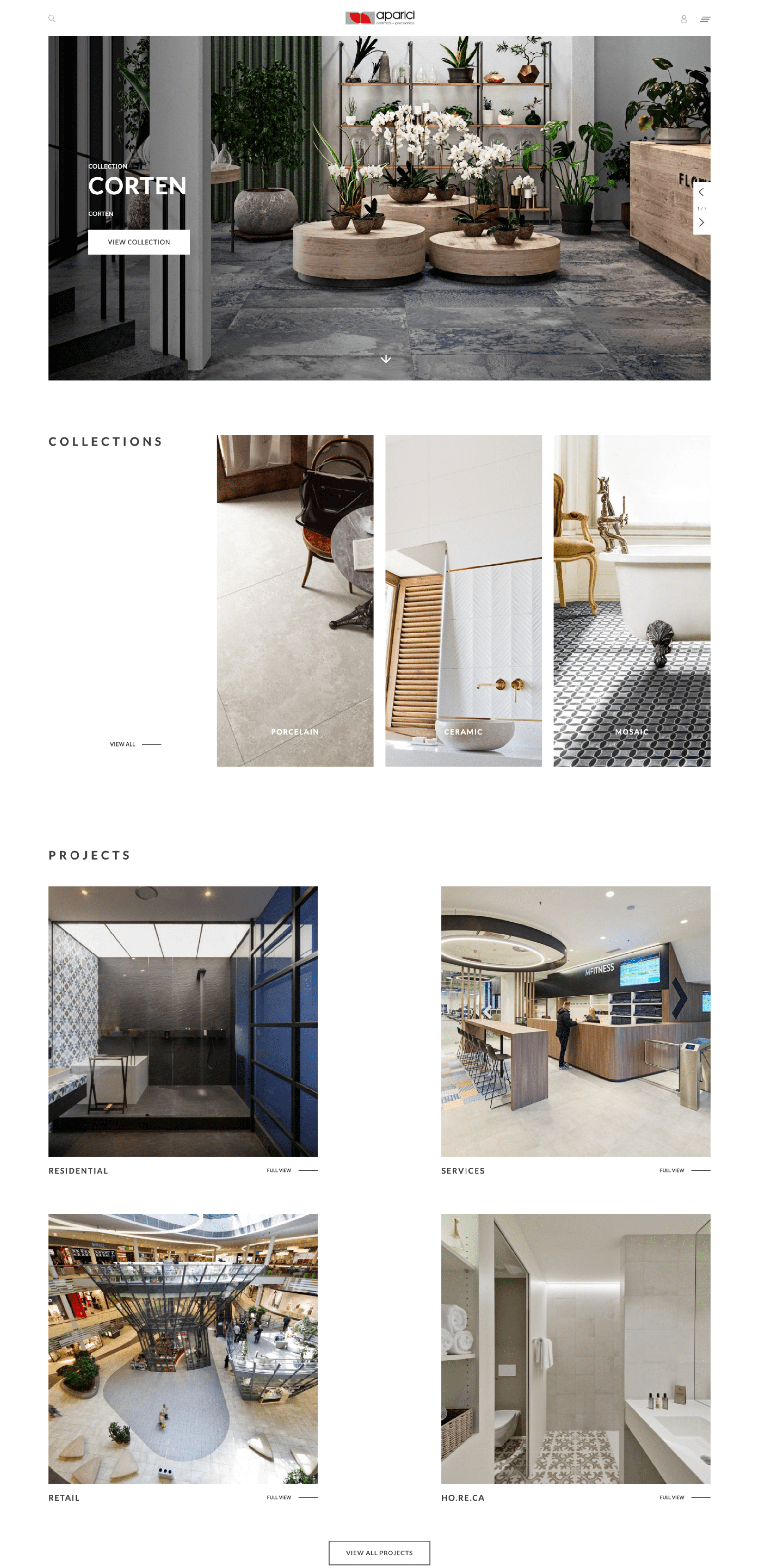 Aparici, Designed and Developed by Ester Digital