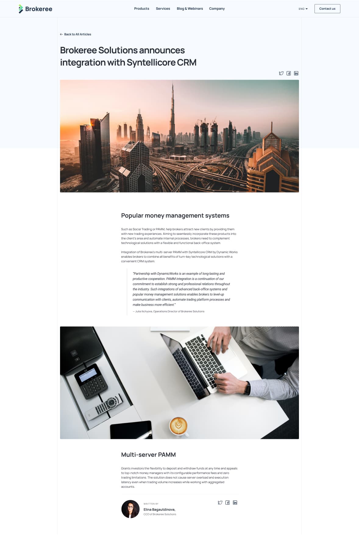 Brokeree, Designed and Developed by Ester Digital