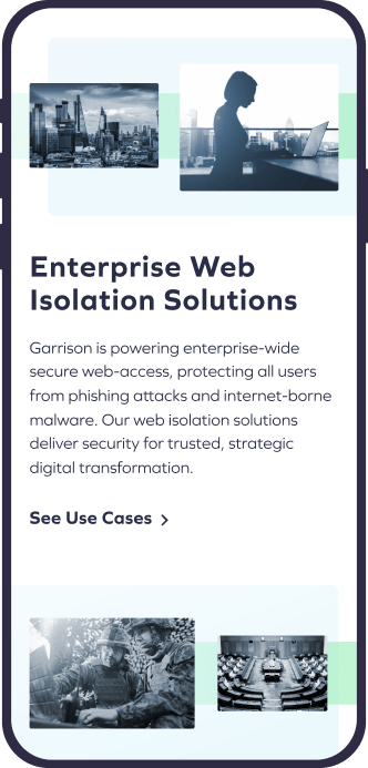 Garrison, Designed and Developed by Ester Digital