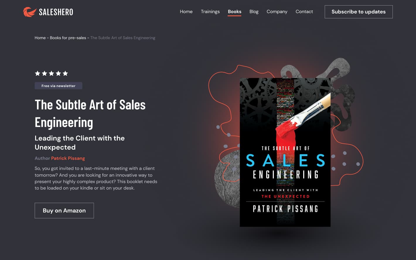 Saleshero, Designed and Developed by Ester Digital