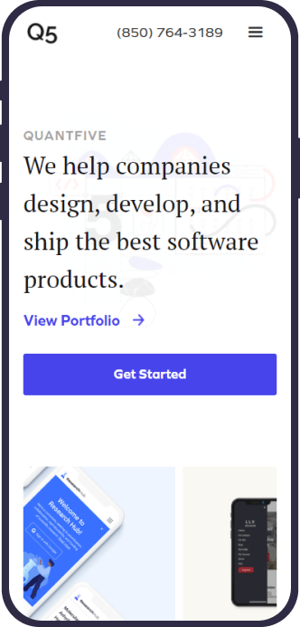 Quantfive, Designed and Developed by Ester Digital
