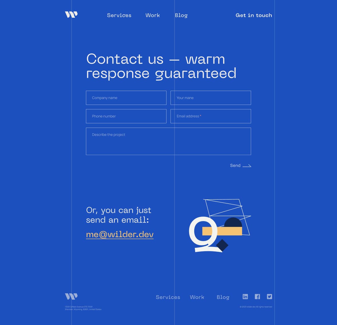 Wilder, Designed and Developed by Ester Digital