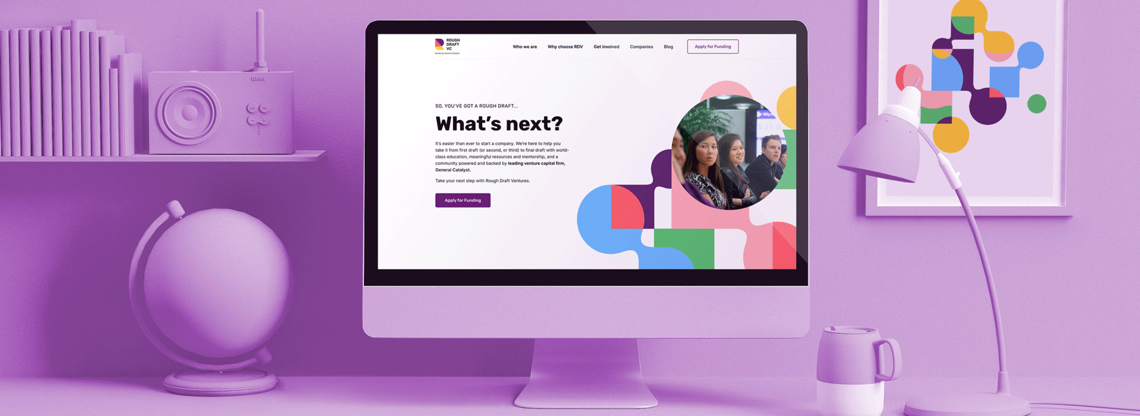 Rough Draft Ventures, Designed and Developed by Ester Digital