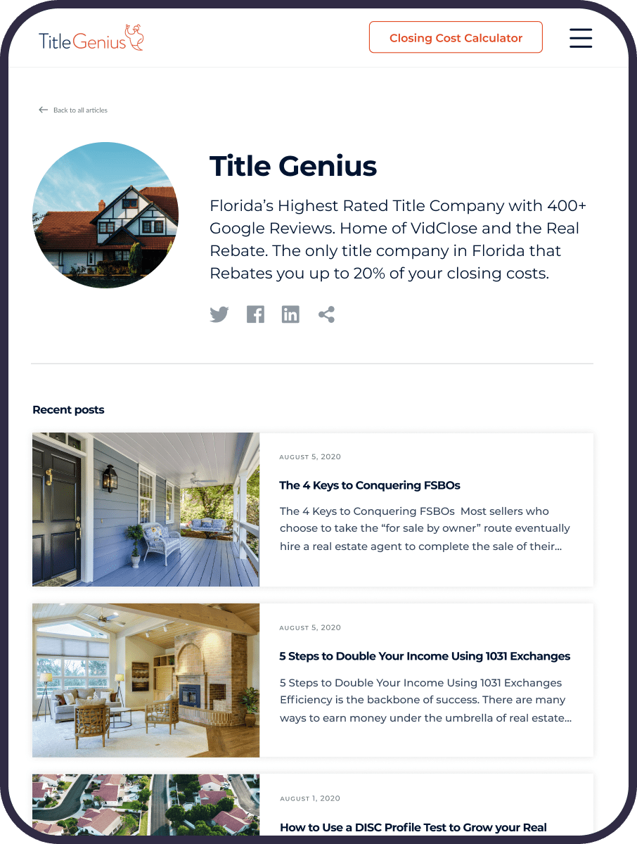 Title Genius, Designed and Developed by Ester Digital