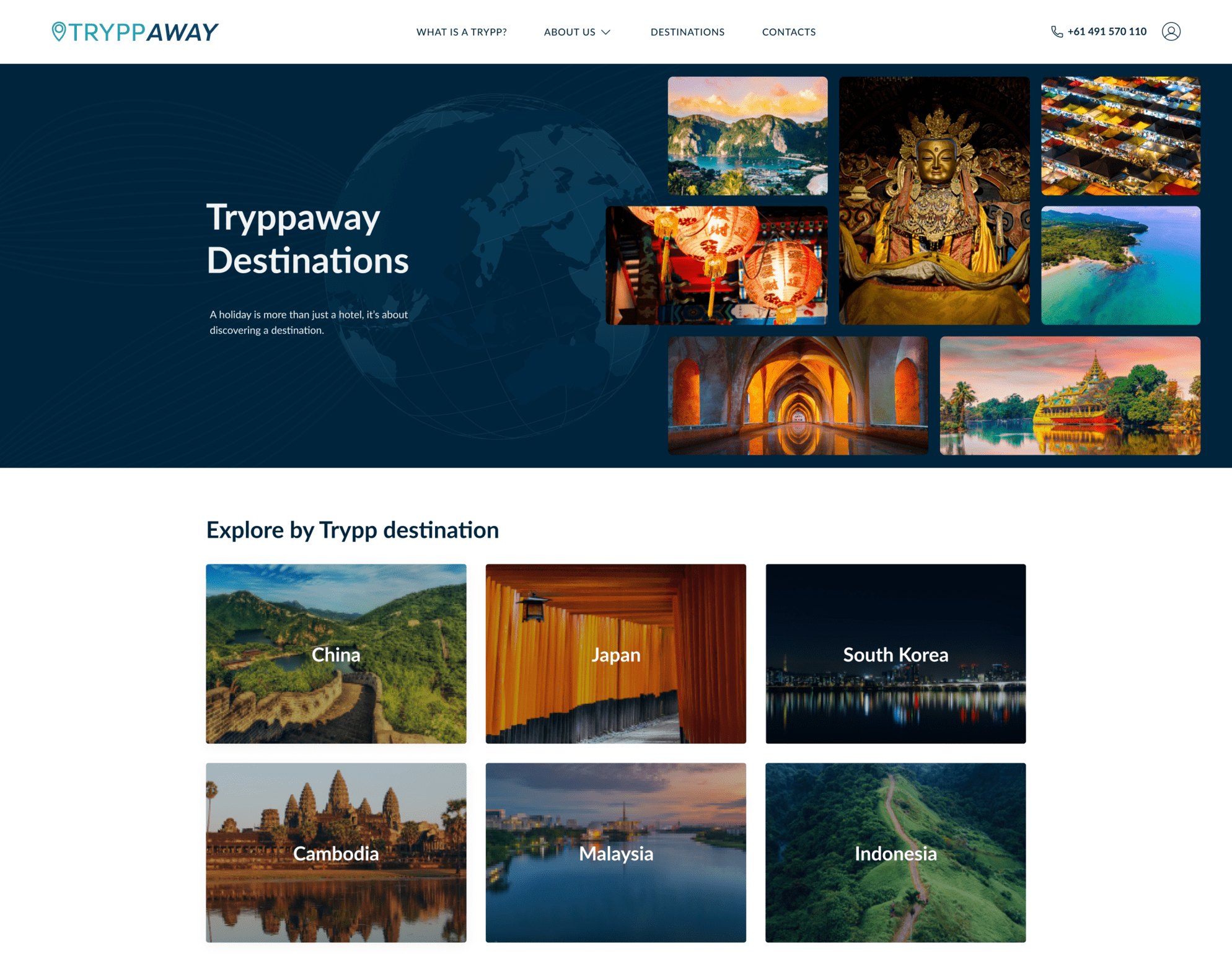 Tryppaway, Designed and Developed by Ester Digital