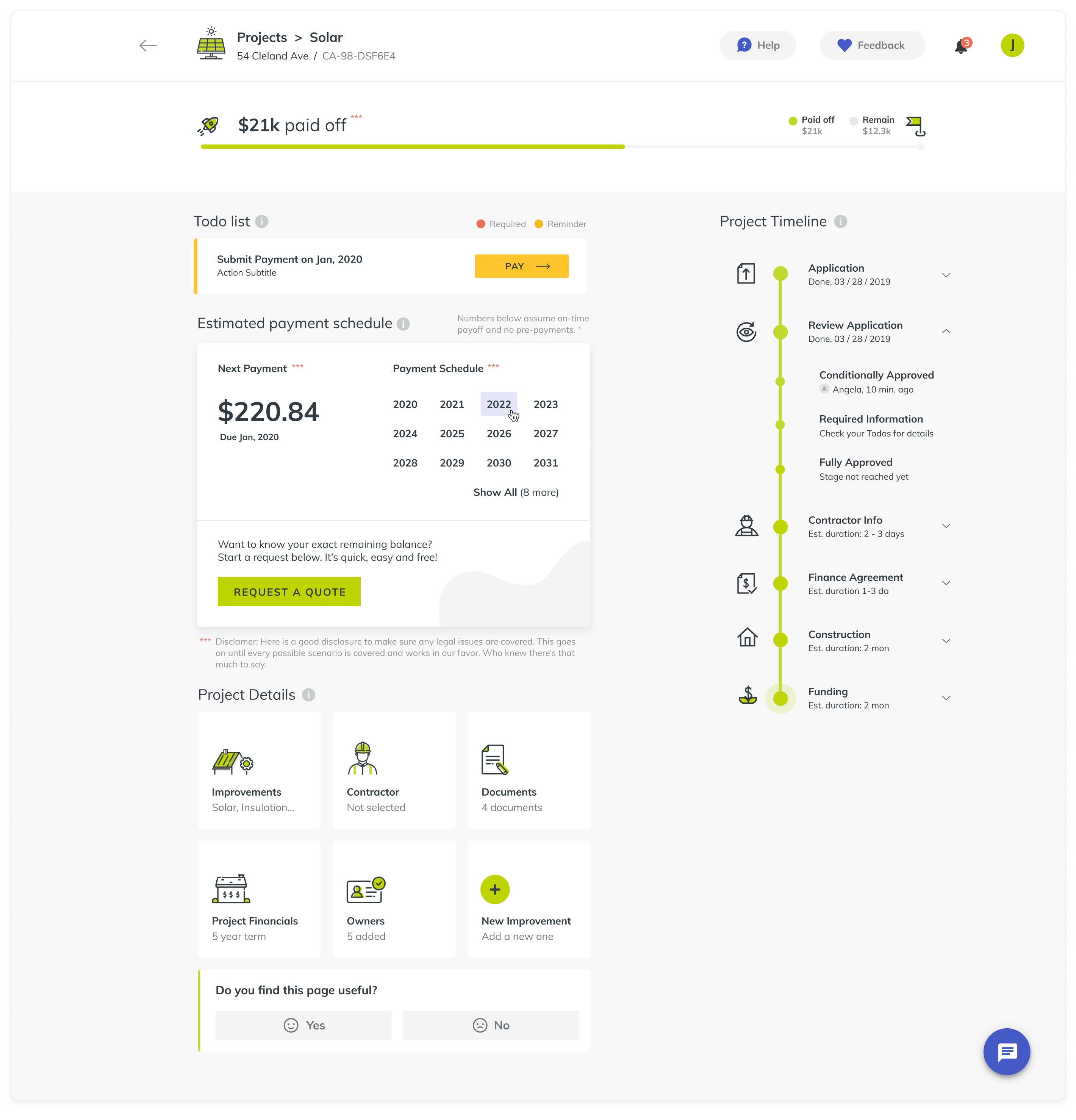 YGrene, Designed and Developed by Ester Digital