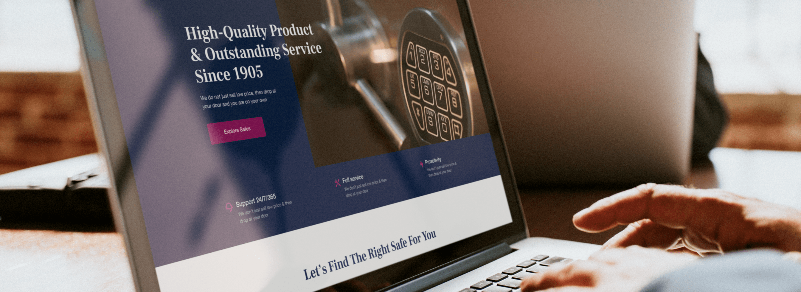 Wilson Safe, Designed and Developed by Ester Digital