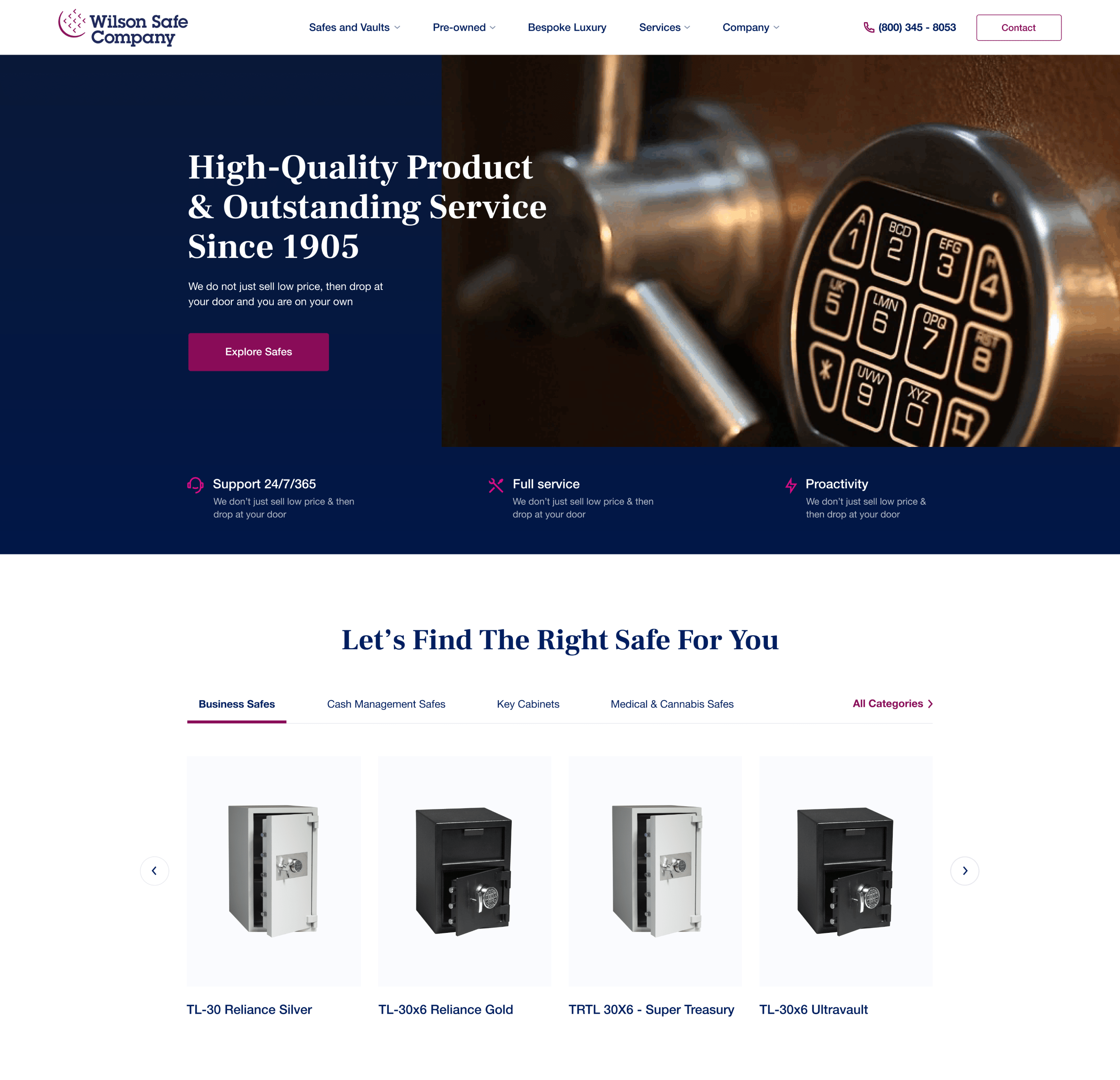 Wilson Safe, Designed and Developed by Ester Digital