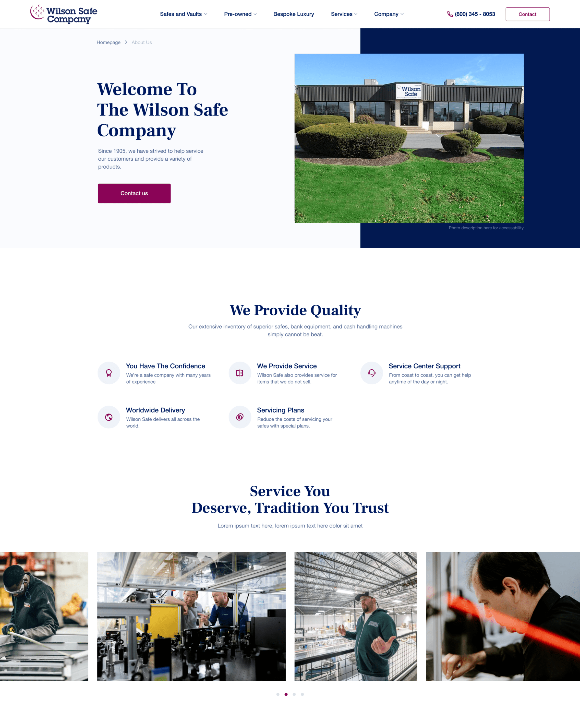 Wilson Safe, Designed and Developed by Ester Digital