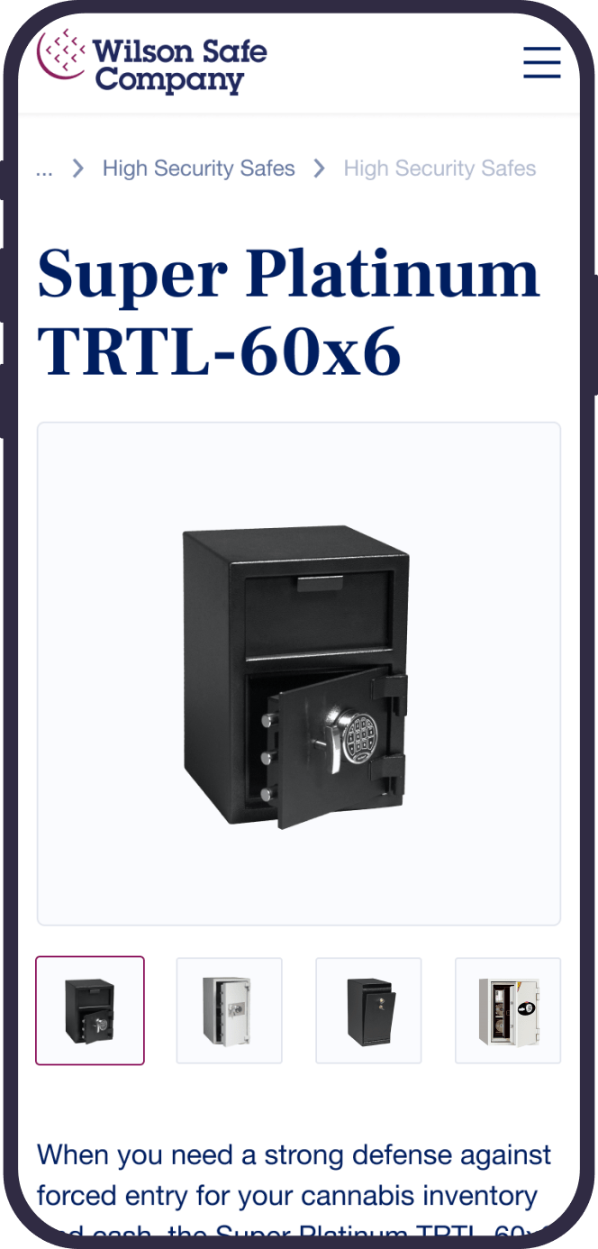 Wilson Safe, Designed and Developed by Ester Digital