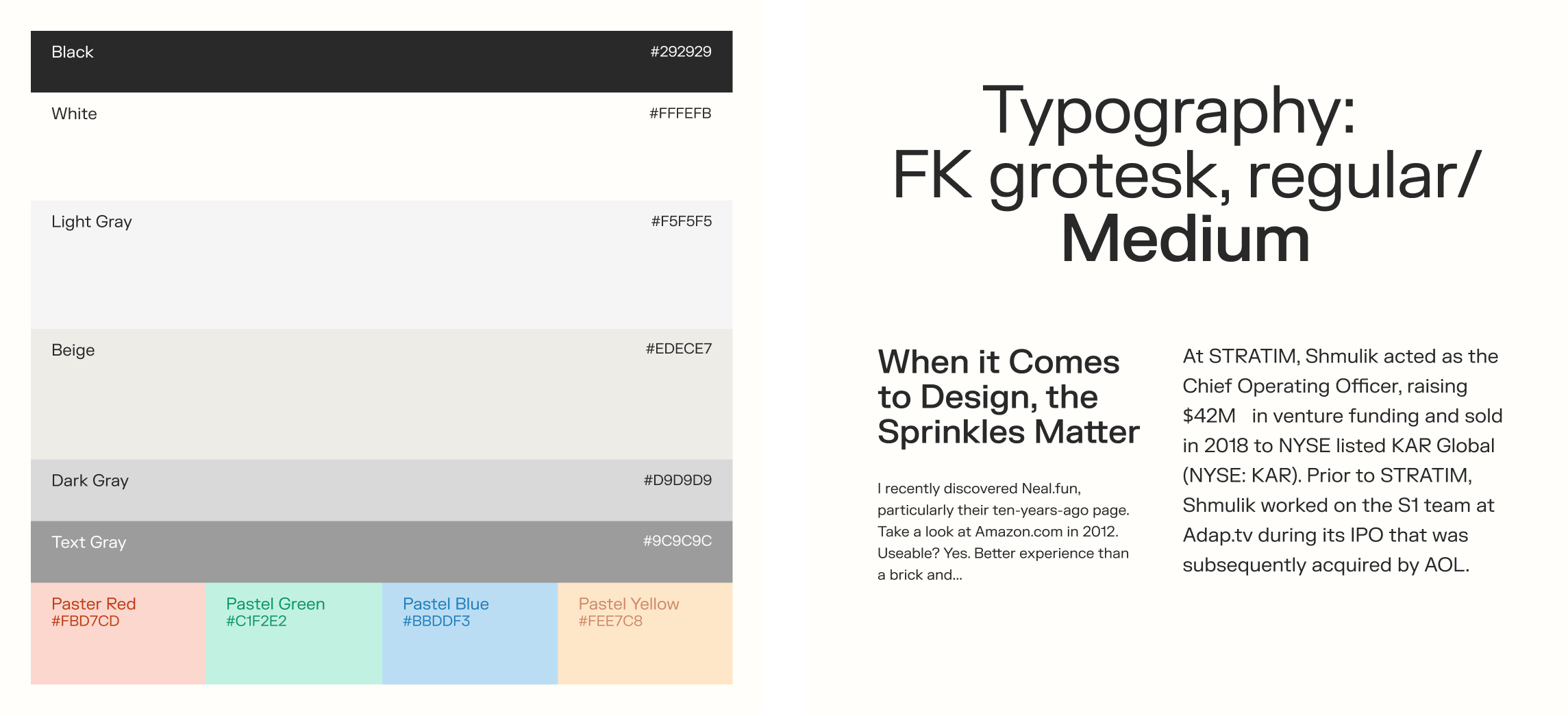 Shmulik Fishman, Designed and Developed by Ester Digital