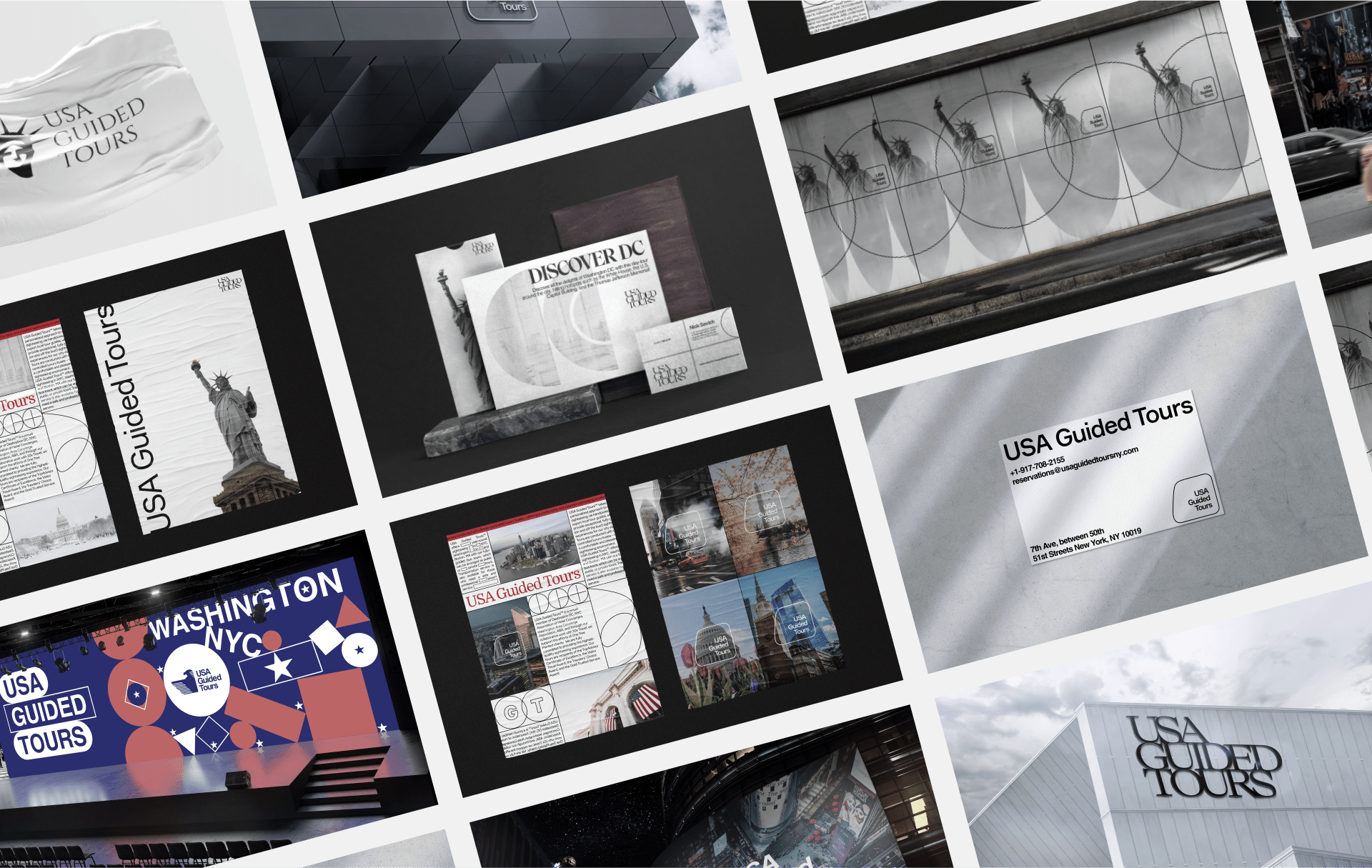 USA Guided Tours, Designed and Developed by Ester Digital