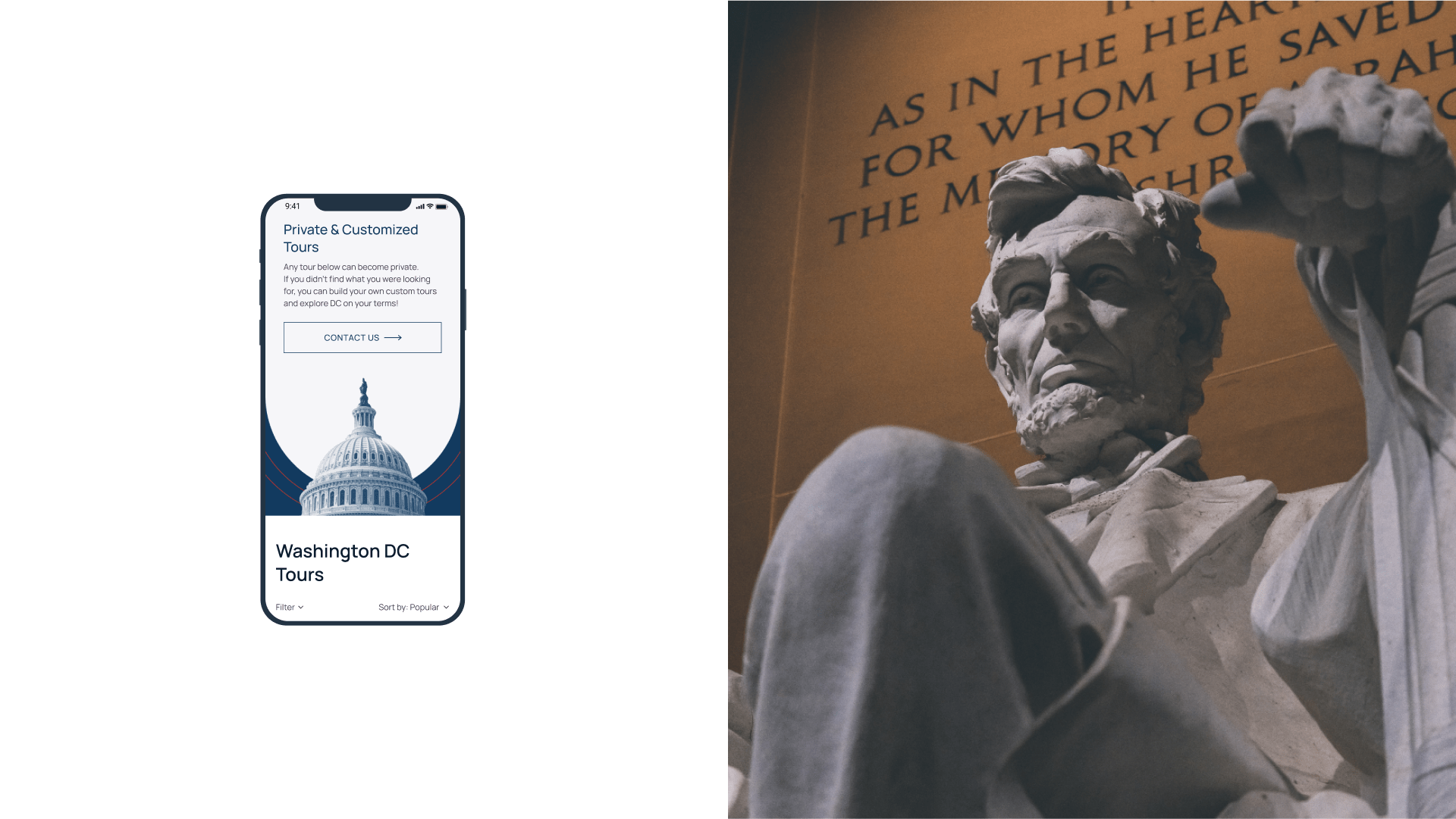 USA Guided Tours, Designed and Developed by Ester Digital