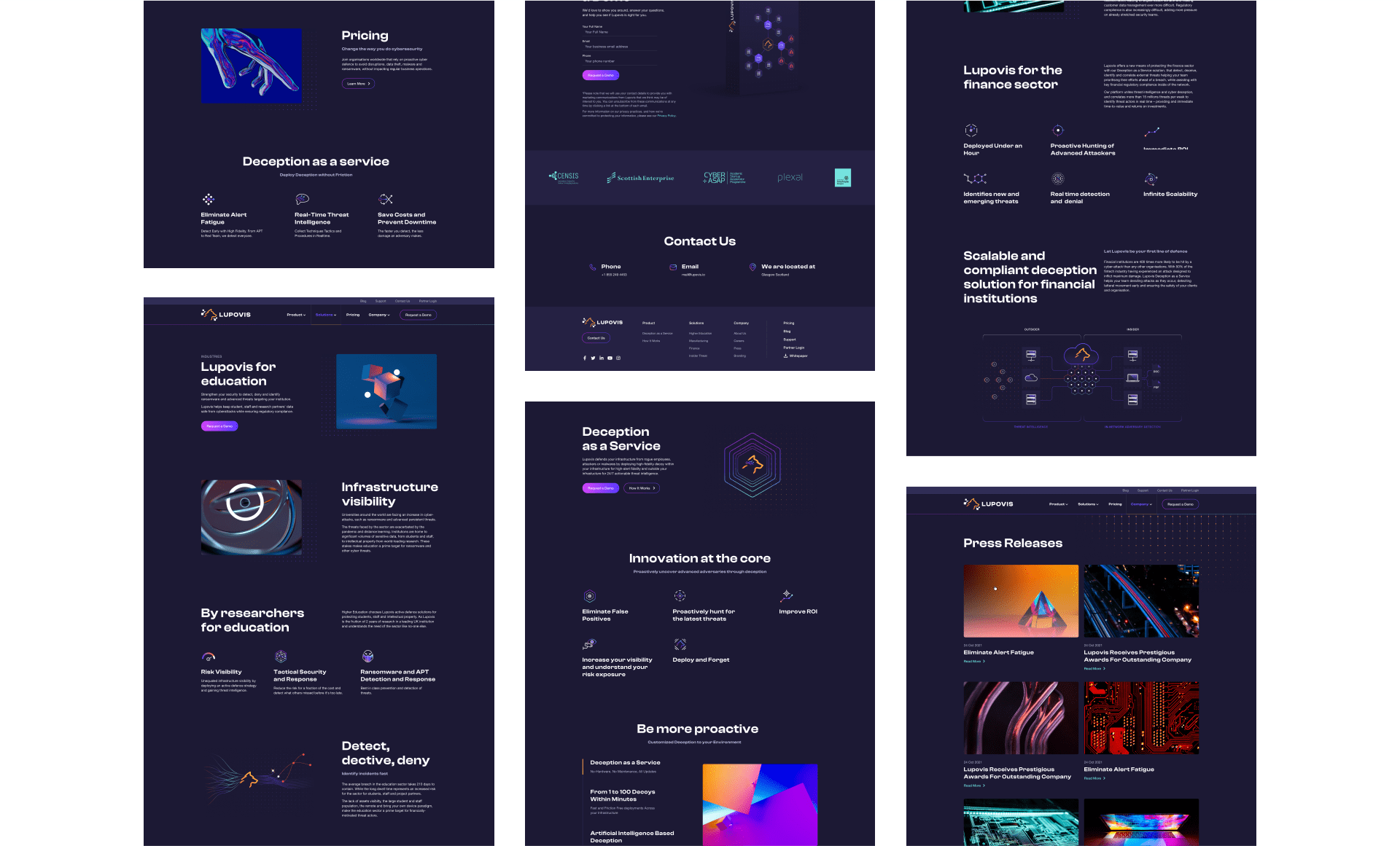 Lupovis, Designed and Developed by Ester Digital