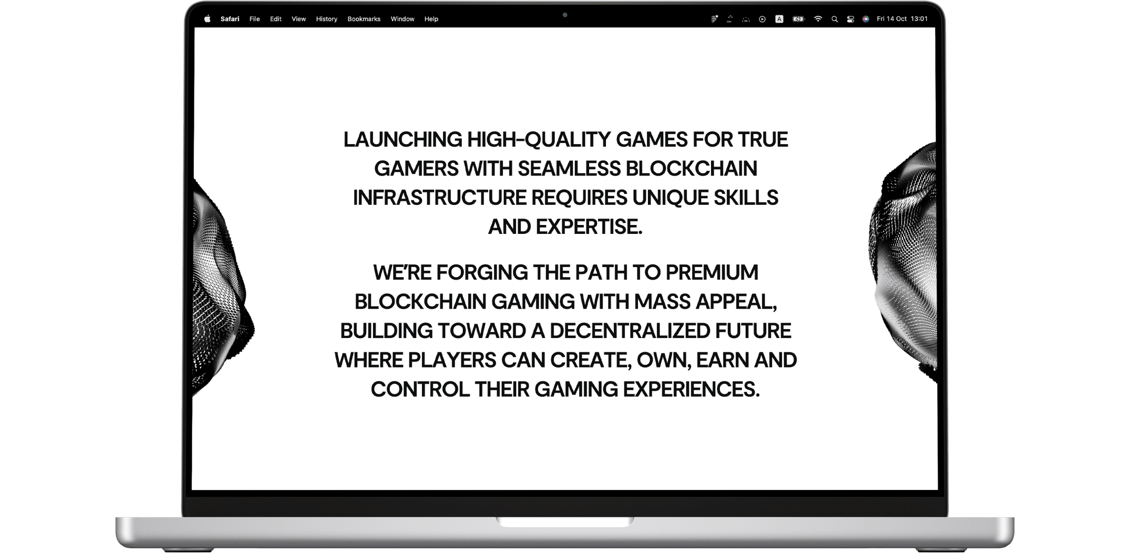 Infinite Games, Designed and Developed by Ester Digital